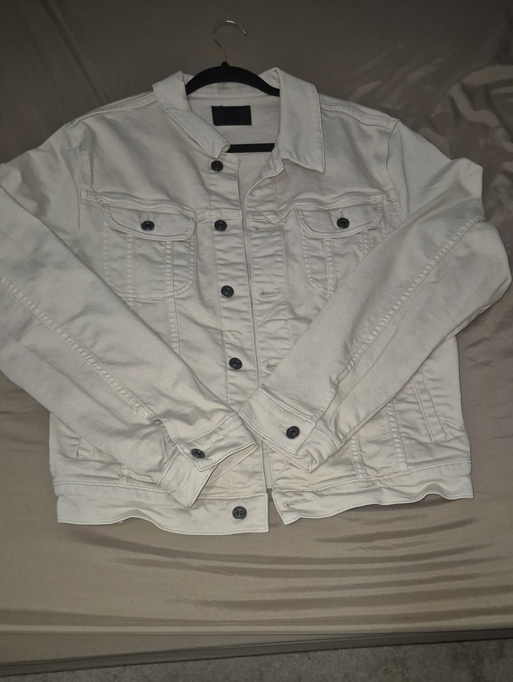 Vince Men's Beige Denim Jacket L